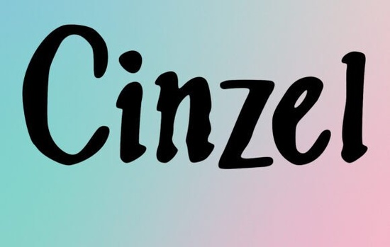 Cinzel Font